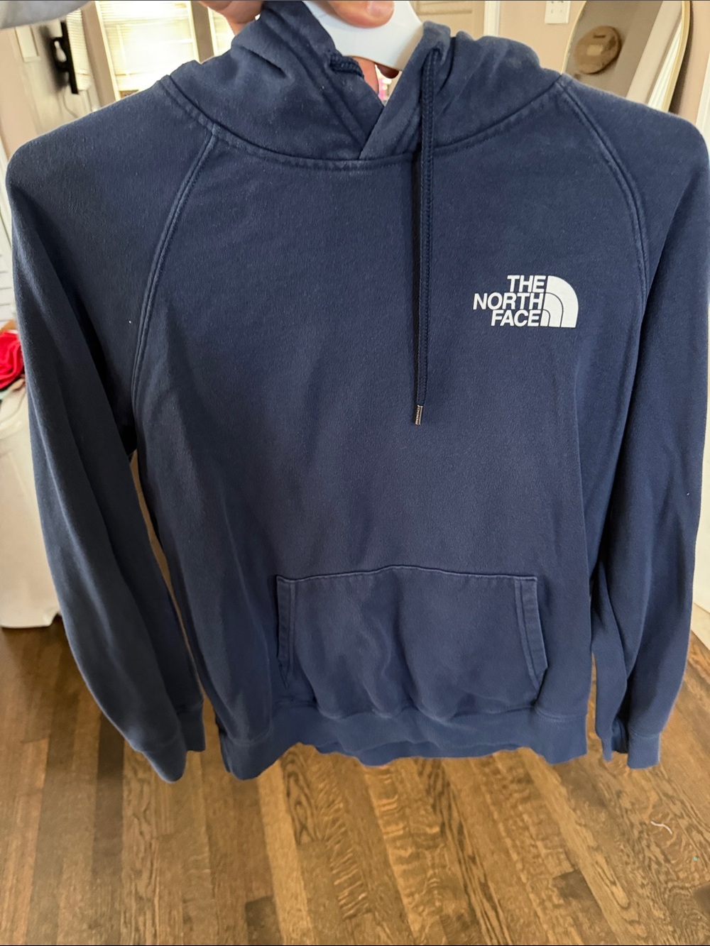 The North Face women’s Navy Hoodie Sweatshirt